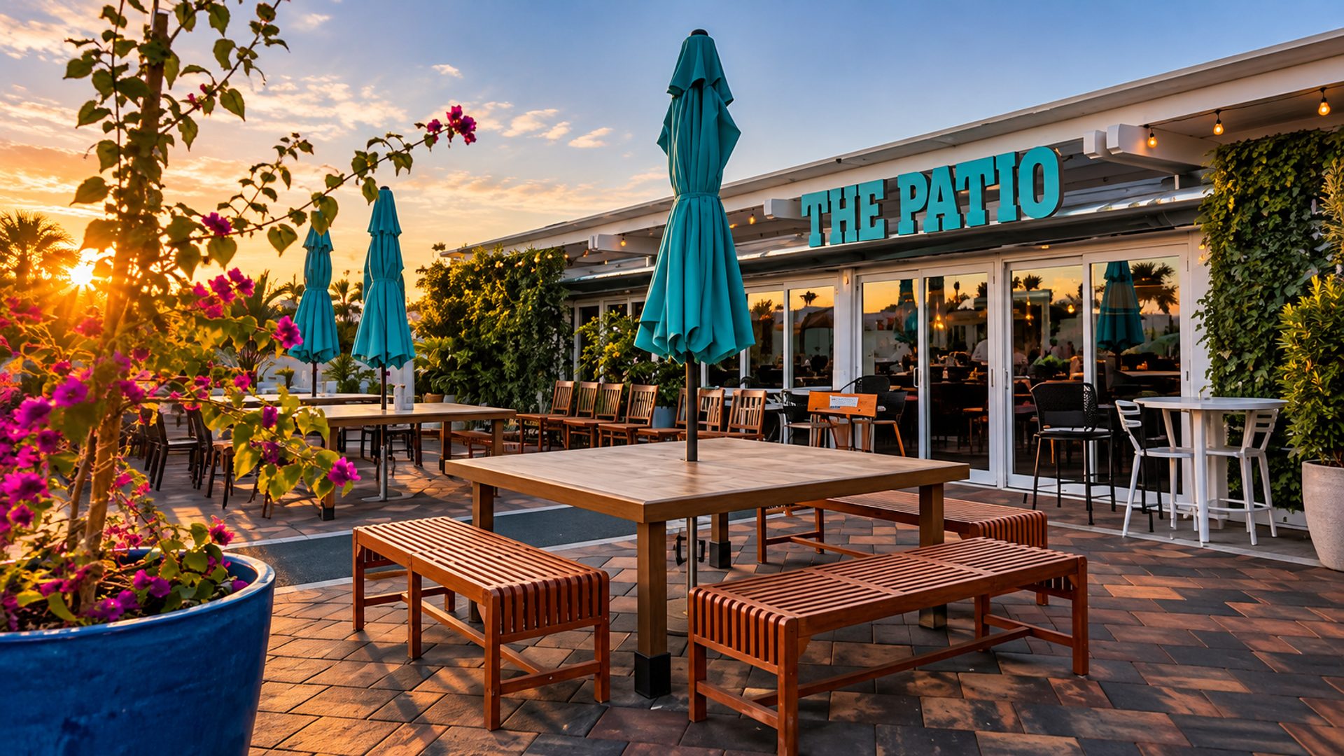 Boulder City's outdoor dining spot